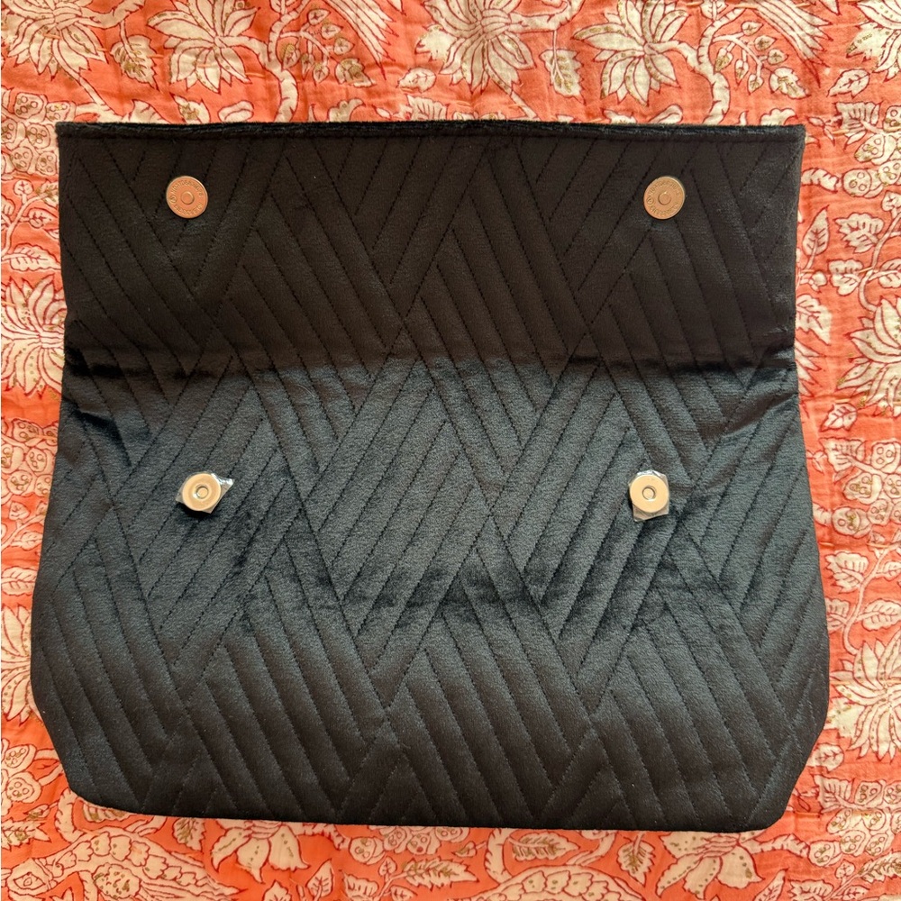 Black Quilted Clutch